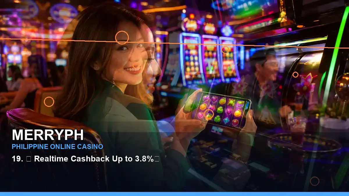 MERRYPH cashback and gaming rewards arranged in a vibrant collage for Philippine players